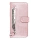 thumbnail image 3 of Funda con Cremallera para Samsung Galaxy S10 Plus, Carcasa Cartera de Cuero PU con Soporte y Tarjetero, 3 of 6