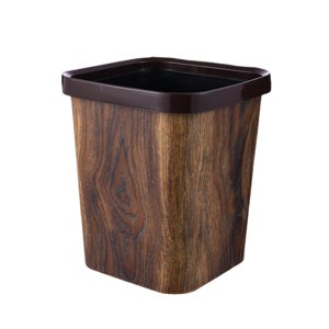 Bothyi - Cubo De Basura Cubo De Basura Grande Y Duradero Para Baños, Dormitorios, Sala De Estar, Cuadrado, 12L
