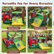 thumbnail image 2 of Brincolín inflable BOUNTECH estilo granja con alberca de pelotas y toboganes dobles, 2 of 9