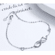 thumbnail image 3 of Pulsera amor infinito plata 925 con corazones, 3 of 3