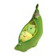 thumbnail image 1 of Peluche De 28 Cm Con Diseño De Frijol En Una Cápsula Con Cremallera Para Decoración Del Hogar, Ideal Para Fiestas, Amigos Y Niños, 1 of 5