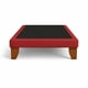 thumbnail image 2 of Base Cama 1 Plazas 90x190 Rojo Italiano, 2 of 2