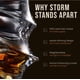 thumbnail image 4 of Vasos de whisky TSUKIGLASS Storm Japanese Crystal 300 ml x2, 4 of 6