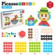 thumbnail image 5 of Rompecabezas magnéticos, cubos Picasso, 108 piezas, para niños y niñas mayores de 3 años, 5 of 9