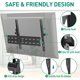 thumbnail image 5 of Soporte de pared para TV ELIVED con certificación UL, inclinable de 26 a 55 pulgadas y 45 kg, 5 of 8