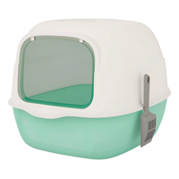 Genérico - Arenero Para Gatos Roro Cerrado Baño Sanitario Caja Arena Gato Roro Color Verde - 1000245