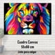 thumbnail image 1 of Cuadro canvas león decorativo 55x80 cm, 1 of 2