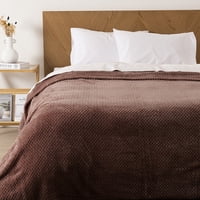 Mashini - Frazada Popcorn 2 P Café