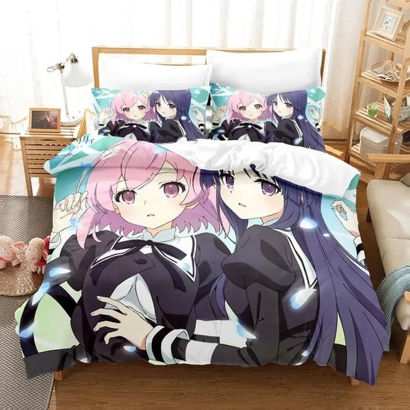 Assault Lily Bouquet Bedding Set Bed Set Adult Kid Bedroom Duvetcover Sets Bed Sheet Set Bed Sheets