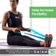 thumbnail image 2 of Correa de estiramiento Gaiam Restore de 6 bucles, 39.75 pulgadas, 2 of 3