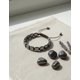 thumbnail image 2 of Pulsera Royal Madriz Hematita Mediana Pulido Unisex Verano, 2 of 3