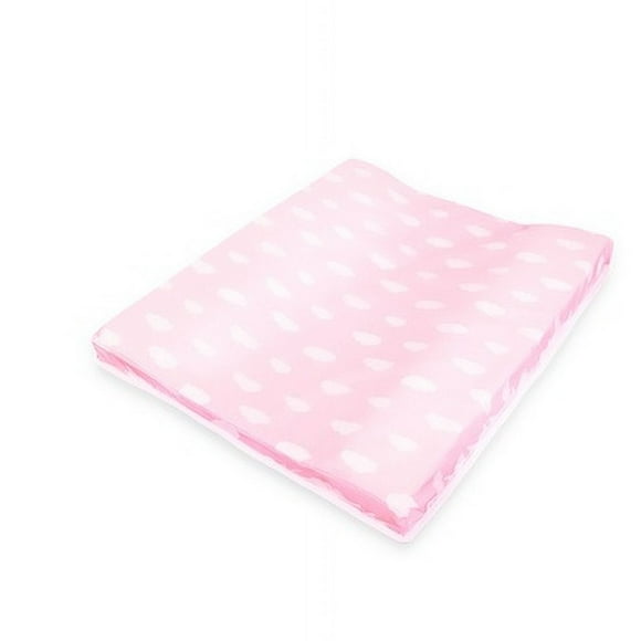 Mudador anatómico diseño nube rosado