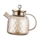 thumbnail image 4 of Jarra de vidrio, jarra de té helado, jarra para nevera, práctica jarra de jugo, recipiente para té, tetera para café, fiestas familiares y eventos 1.3L, 4 of 5