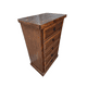 thumbnail image 1 of Comoda Rustica Crotona 5 Chocolate, 1 of 2