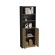 thumbnail image 3 of Estante Organizador 2 Puertas 180,6x62,8x29,9 Cm Negro Y Café Claro, 3 of 8