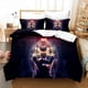 thumbnail image 1 of JoJo Bizarre Adventure Jotaro Kujo Bedding Set Boys Girls Size Duvet Cover Pillowcase Bed Kids Adult Bed Sheets, 1 of 5