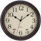 thumbnail image 1 of Reloj de pared Foxtop, retro, silencioso, no hace tictac, 30 cm, color bronce, 1 of 9