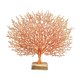 thumbnail image 2 of Escultura De Coral De Plástico Adorno De Mesa Decoración Estatuilla De Mesa Naranja, 2 of 5
