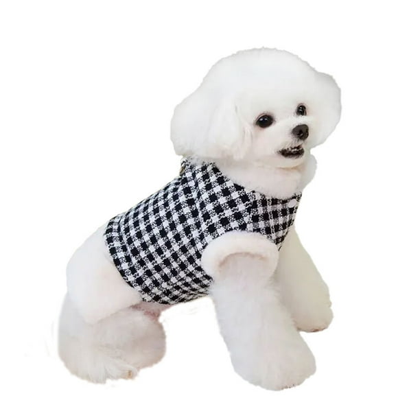 Ropa para Perros Chaleco Forrado Canada Negro - XS