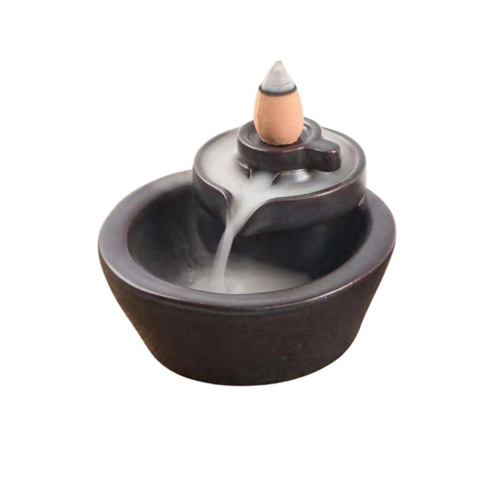 Oem - Cascada De Humo Quemador De Incienso Mas Conos De Colores