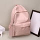 thumbnail image 1 of Women Schoolbag Waterproof Large Capacity School Backpack Smooth Zipper Solid Color Teens Girl Casual Daypack Bag Student Supply, 1 of 3