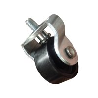 Magideal - Ruedas Giratorias Para Gato De Piso Ruedas Giratorias Horizontales Para Gato Rueda Universal Negra De Reemplazo Directo Profesional Para Gato De Piso