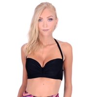 Samia - Bikini Sostén Con Copa Blanda C-D Negro 48