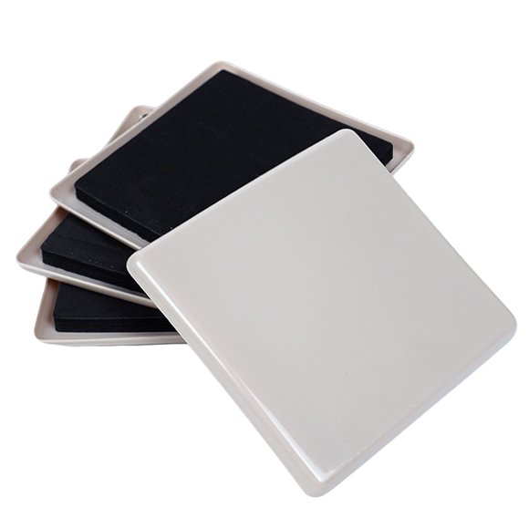 Deslizadores para muebles WEHOTECTION de 5" de alta resistencia, 4 piezas