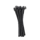 thumbnail image 1 of 10 Extensiones De Cabello De 7,87 Pulgadas, Estilo Trenzado, Para Viajes, Cosplay, Color Negro., 1 of 5