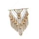 thumbnail image 1 of Tapiz De Macramé Elegante, Flecos De Borlas Bohemias Para Decoración De Fiesta De Guardería, Color Caqui, 1 of 3