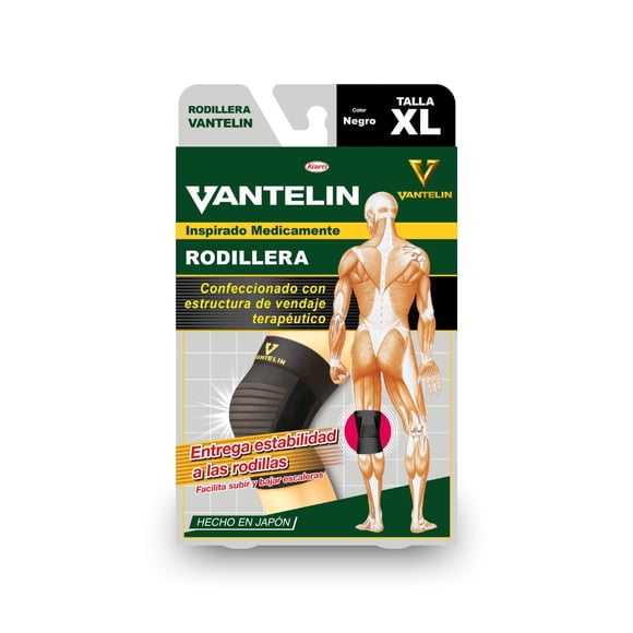 Rodillera Estabilizadora Vantelin XL Negra