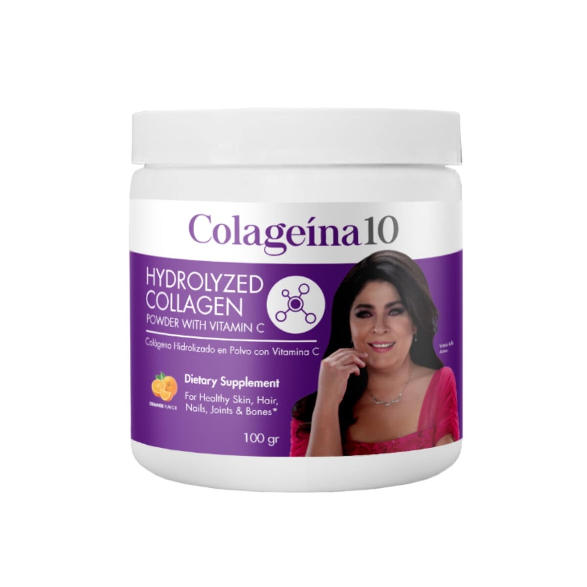 Colageaana 10 Polvo Colágeno Hidrolizado Con Vitamina C 100 G