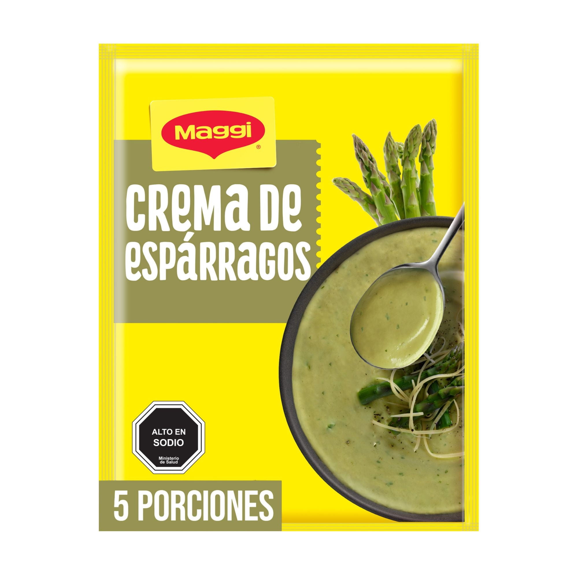 Crema de Esparragos (5 Porciones) Sobre, 68 g