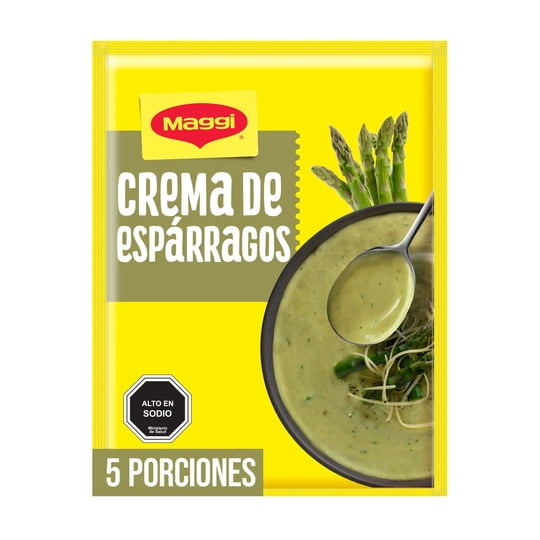 Crema De Espárragos (5 Porciones) Sobre 68 g Maggi