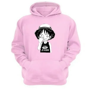 Genérico - Polerón Canguro Luffy Rosa Talla Xl Unisex
