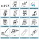 thumbnail image 3 of Kit de 15 piezas de pies prensadores VOBRAMY para máquina de coser, 3 of 9