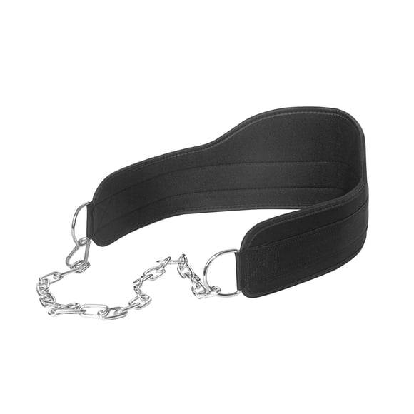 Cinturón de inmersión con cadena ponderada para Unisex Dip Pull Ups levantamiento de pesas ejercicio entrenamiento fortalecer cinturón de entrenamient