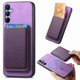 thumbnail image 1 of Funda de Cuero Magnética con Tarjetero para Samsung Galaxy A16 Cubierta Delgada Morado, 1 of 5
