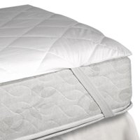 Mallorca - Cubrecolchón Clásico Tradicional 1 Plaza Blanco