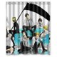 thumbnail image 1 of Cortina de ducha de Anime Durarara, juego de cortina de baño con ganchos, tamaño 60 x 72 pulgadas, 1 of 3