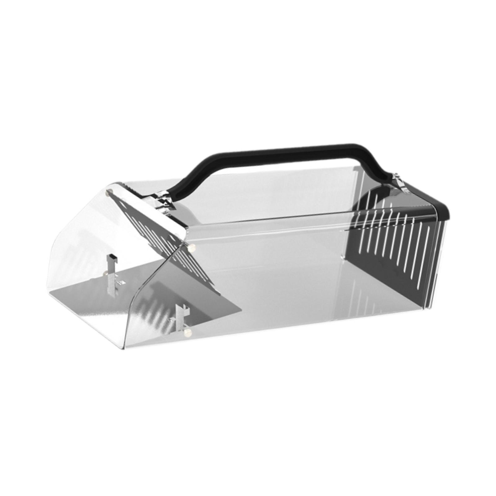 Magideal - Trampas Para Ratas Con Asa Jaula Portátil Para Animales Pequeños Para Jardines Garajes Para Ardillas Listadas