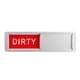 thumbnail image 1 of Imán Clean Dirty Sign Indicador De Lavavajillas Para Cocina Lavavajillas Nevera Rojo Verde Plata, 1 of 3