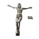 thumbnail image 2 of Jesús Figura Modelo Cristiano Arte Pared Cruz Accesorios Regalo Decoración Del Hogar Plata, 2 of 5