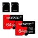 thumbnail image 3 of Tarjeta Micro SD MORIC 64GB Paquete de 2 Clase 10 A1 con Adaptador, 3 of 8