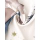 thumbnail image 5 of INSPIRE CHIC Conjunto de Pijama de Mujer de Viscosa con Botones de Manga Larga, Ropa de Dormir Floral con Bolsillos y Cintura Elástica S Cielo Estrellado Pájaros, 5 of 6