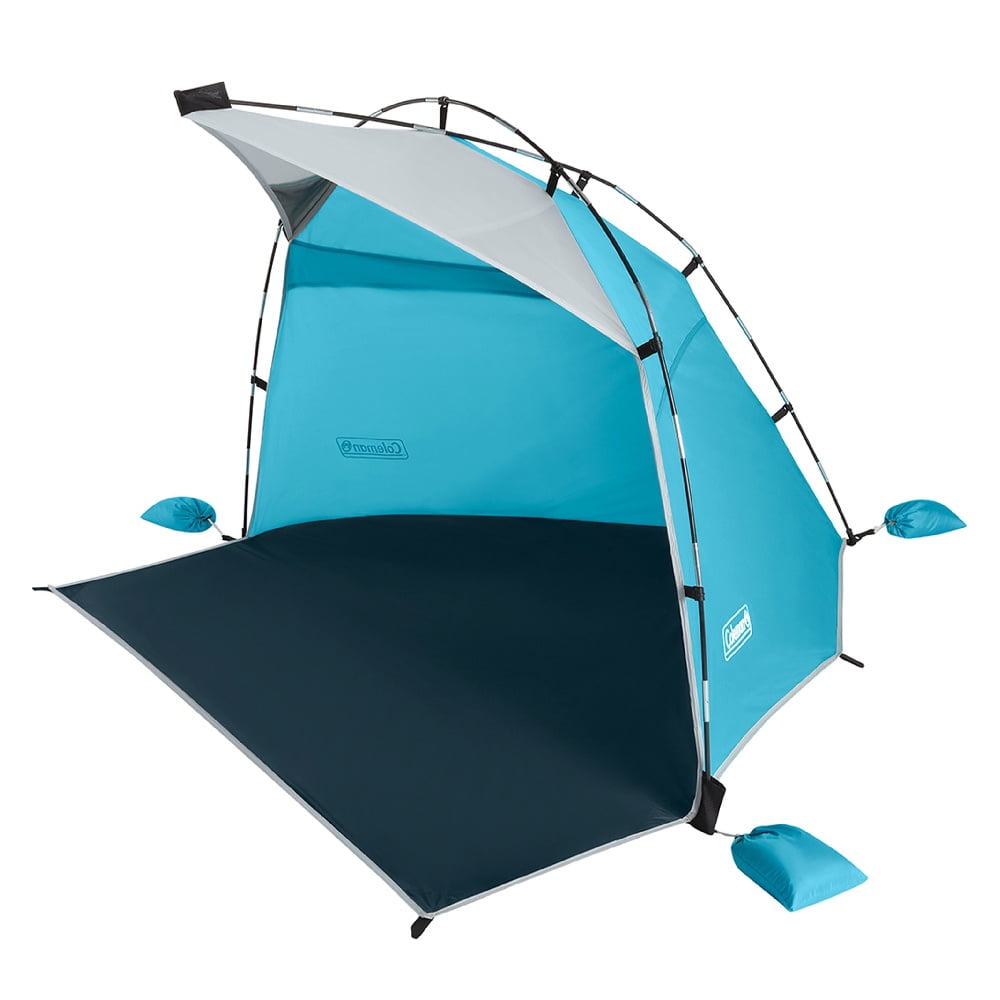 Carpa De Playa Paraviento Skyshade Coleman Sombrilla Compacta Azul