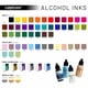 thumbnail image 4 of Set de tintas al alcohol KAMENSKAYA #15, 4 x 15 ml, colores perlados, 4 of 7