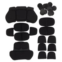 Magideal - Kits De Almohadillas Blandas Para Casco Duradero Accesorios Acolchados Almohadillas De Revestimiento De Espuma Protectora Equipo Para Actividades Al