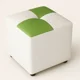 thumbnail image 2 of Puff HVM Boton Blanco con Verde, 2 of 2