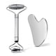 thumbnail image 1 of Set de Gua Sha y Rodillo Facial de Acero Inoxidable AAJP, 1 of 9
